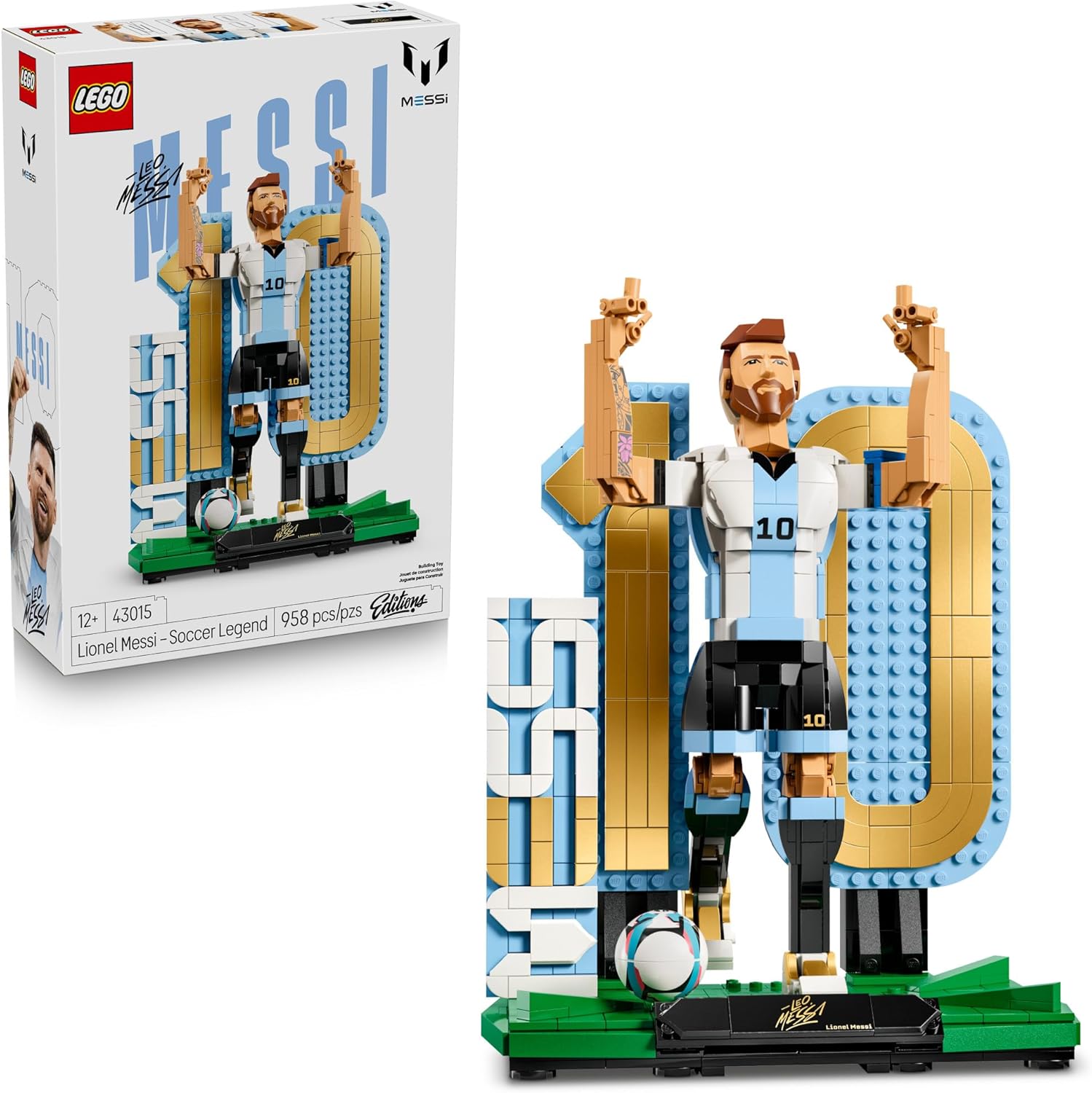 LEGO Editions Lionel Messi Soccer Legend set